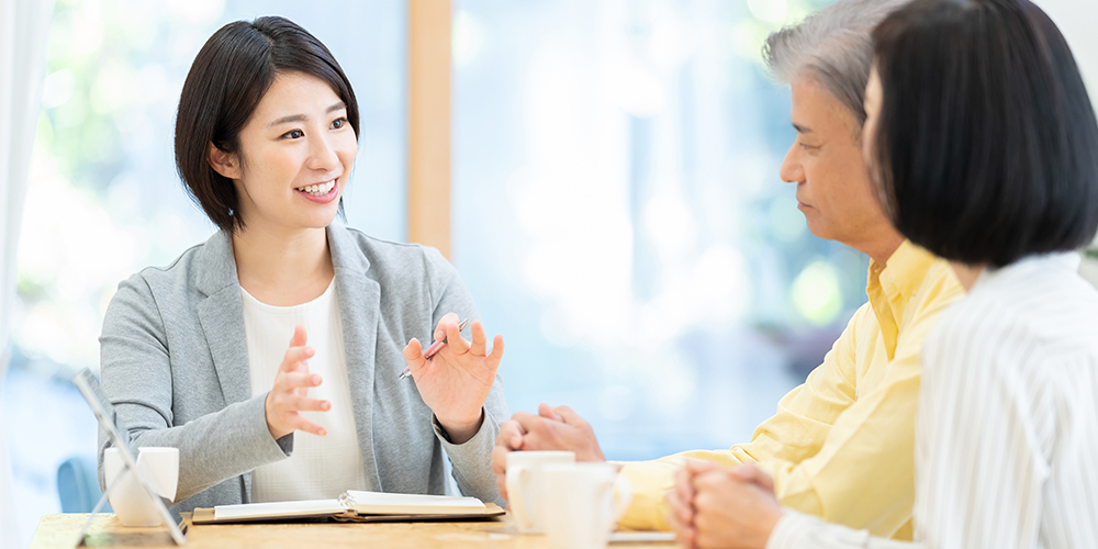女性ならではのきめ細やかなサポート